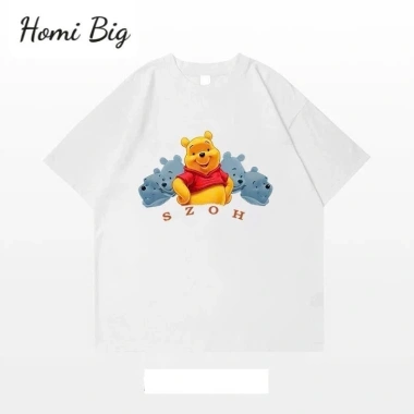 Áo thun cotton hè dáng dài rộng nam nữ in hình KHOSI SP338 - Mát mẻ, giá ưu đãi 119k 6