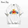 Áo thun cotton hè dáng dài rộng nam nữ in hình KHOSI SP338 - Mát mẻ, giá ưu đãi 119k 7