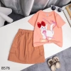 Áo Thun Cotton Hình Mèo Nơ, Chân Váy Kaki, Túi Hộp Thời Trang Bé Gái 11-40kg Giá 210.000₫ 4