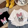 Áo thun cotton hữu cơ 100% cho bé gái, ngắn tay hình vịt Daisy, giá 106.774₫ 4