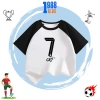 Áo thun cotton in hình số 7 fan Siu Ronaldo, thoáng mát cho bé trai bé gái - 90.000đ