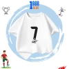 Áo thun cotton in hình số 7 fan Siu Ronaldo, thoáng mát cho bé trai bé gái - 90.000đ 2