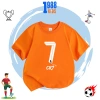 Áo thun cotton in hình số 7 fan Siu Ronaldo, thoáng mát cho bé trai bé gái - 90.000đ 5