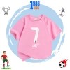 Áo thun cotton in hình số 7 fan Siu Ronaldo, thoáng mát cho bé trai bé gái - 90.000đ 7