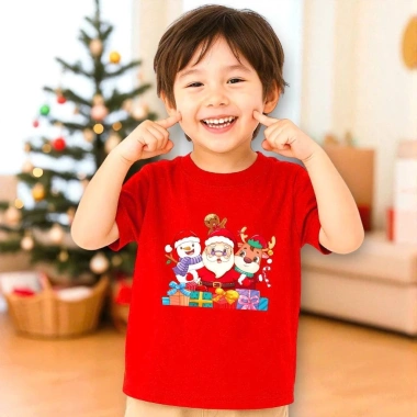 Áo Thun Cotton Lạnh 4 Chiều Con Xinh DREAMY BABY Hình In 2.025 cho bé trai 13-50kg COD HCM giá 100.333 VND 5