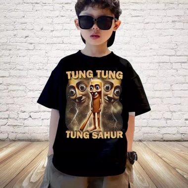 Áo thun cotton Malaysia size 3/4-13/14 COD2.025 cổ tròn, giá 143.332 VND