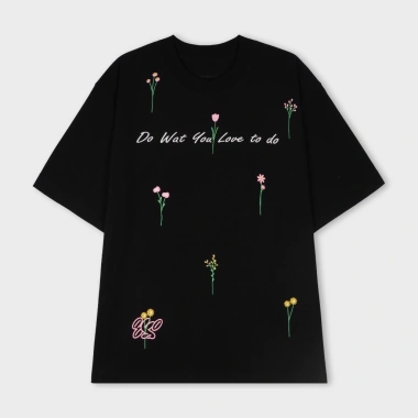 Áo Thun Cotton Mềm Mịn Kiểu Chữ Độc Đáo Unisex Nam Nữ Form Rộng Giá 68.999 VND