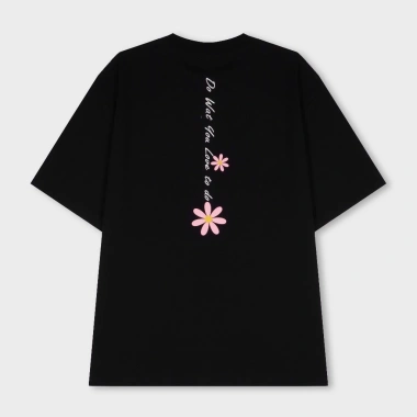 Áo Thun Cotton Mềm Mịn Kiểu Chữ Độc Đáo Unisex Nam Nữ Form Rộng Giá 68.999 VND