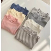 Áo thun cotton siêu ấm giữ nhiệt cổ cao dày dặn, mềm mại cho bé - Giá chỉ 65.000 VND
