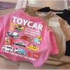 Áo thun cotton TOYCAR cho bé trai/gái - Phong cách casual, vừa vặn hoàn hảo, thiết kế độc đáo, giá ưu đãi 100.333₫ 5
