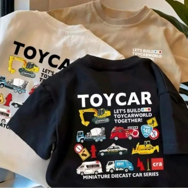 Áo thun cotton TOYCAR cho bé trai/gái - Phong cách casual, vừa vặn hoàn hảo, thiết kế độc đáo, giá ưu đãi 100.333₫ 10 Áo thun cotton TOYCAR cho bé trai/gái - Phong cách casual, vừa vặn hoàn hảo, thiết kế độc đáo, giá ưu đãi 100.333₫ 10