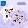 Áo thun cotton trẻ em Dreamy Baby Kuromi rộng rãi, giảm giá 86k tại COD TP.HCM