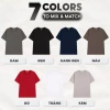 Áo thun cotton unisex LADOS-39.202, trơn, thoáng mát, thấm hút – giảm còn 153.000₫ 7