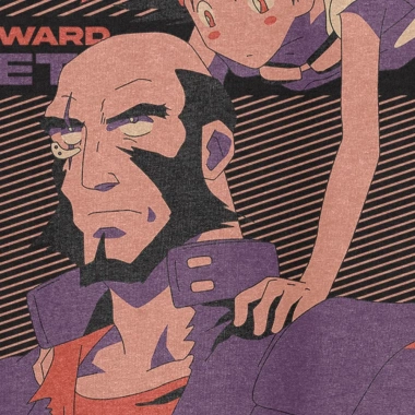 Áo thun Cowboy Bebop Ed Jet Retro Art Oversized 100% cotton ngắn tay giá 220.000đ