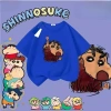 Áo thun Crayon Shin-chan size 90-150 cho bé 8-12 tuổi, vải thấm hút thoáng mát, in hình siêu dễ thương, độ bền cao, phù hợp đi học và chơi ngoài trời, giảm 18 phần trăm chỉ 143.332 VND 3