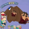 Áo thun Crayon Shin-chan size 90-150 cho bé 8-12 tuổi, vải thấm hút thoáng mát, in hình siêu dễ thương, độ bền cao, phù hợp đi học và chơi ngoài trời, giảm 18 phần trăm chỉ 143.332 VND 4