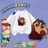 Áo thun Crayon Shin-chan size 90-150 cho bé 8-12 tuổi, vải thấm hút thoáng mát, in hình siêu dễ thương, độ bền cao, phù hợp đi học và chơi ngoài trời, giảm 18 phần trăm chỉ 143.332 VND 6