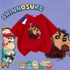 Áo thun Crayon Shin-chan size 90-150 cho bé 8-12 tuổi, vải thấm hút thoáng mát, in hình siêu dễ thương, độ bền cao, phù hợp đi học và chơi ngoài trời, giảm 18 phần trăm chỉ 143.332 VND 8