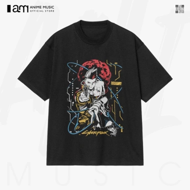 Áo thun Cyberpunk Edgerunners David và Lucy 100% Cotton ngắn tay - 220.000₫