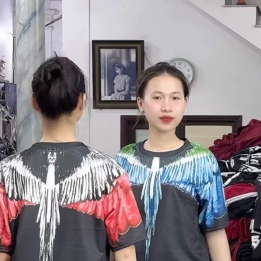 Áo Thun Đại Bàng In Vi Tính Đa Màu – Áo Phông Cánh Chim Nam Nữ, Giá 130k 6