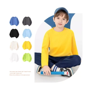 Áo thun dài tay BabyloveGO cho bé trai và bé gái, cotton mềm mịn, cổ tròn basic, giảm còn 99.000₫ 4 Áo thun dài tay BabyloveGO cho bé trai và bé gái, cotton mềm mịn, cổ tròn basic, giảm còn 99.000₫ 4