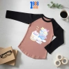 Áo thun dài tay bé gái 1.988kids Cinnamoroll bánh kem, nhiều màu cotton, chỉ 96.000₫ 2
