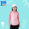 Áo Thun Dài Tay Bé Gái Trơn Vải BoZip Co Giãn Đẹp Mã 1.988TDE02 - 78.500 VND