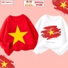 Áo Thun Dài Tay Cờ Đỏ Sao Vàng Việt Nam Cho Bé Trai và Bé Gái CIUCIU KID Cotton Giá 110k 2