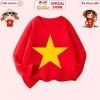 Áo Thun Dài Tay Cờ Đỏ Sao Vàng Việt Nam Cho Bé Trai và Bé Gái CIUCIU KID Cotton Giá 110k 4