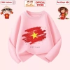 Áo Thun Dài Tay Cờ Đỏ Sao Vàng Việt Nam Cho Bé Trai và Bé Gái CIUCIU KID Cotton Giá 110k 8