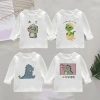 Áo thun dài tay cotton bé trai, bé gái mẫu khủng long – giảm còn 34.810đ