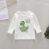 Áo thun dài tay cotton bé trai, bé gái mẫu khủng long – giảm còn 34.810đ 4