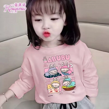 Áo thun dài tay hoạt hình phong cách mới cho bé gái Labu Modal giảm giá mùa xuân thu, áo sơ mi đáy ấm áp 283.218₫ Áo thun dài tay hoạt hình phong cách mới cho bé gái Labu Modal giảm giá mùa xuân thu, áo sơ mi đáy ấm áp 283.218₫