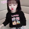 Áo thun dài tay hoạt hình phong cách mới cho bé gái Labu Modal giảm giá mùa xuân thu, áo sơ mi đáy ấm áp 283.218₫ 9