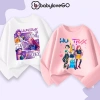Áo thun dài tay HUNTR/X Hottrend cho bé gái 1-10 tuổi cotton BabyloveGO in hình KPOP Demon Hunters giảm giá 156k 2