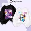 Áo thun dài tay HUNTR/X Hottrend cho bé gái 1-10 tuổi cotton BabyloveGO in hình KPOP Demon Hunters giảm giá 156k 4