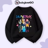 Áo thun dài tay HUNTR/X Hottrend cho bé gái 1-10 tuổi cotton BabyloveGO in hình KPOP Demon Hunters giảm giá 156k 5