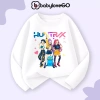 Áo thun dài tay HUNTR/X Hottrend cho bé gái 1-10 tuổi cotton BabyloveGO in hình KPOP Demon Hunters giảm giá 156k 8