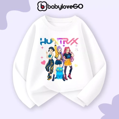Áo thun dài tay HUNTR/X Hottrend cho bé gái 1-10 tuổi cotton BabyloveGO in hình KPOP Demon Hunters giảm giá 156k 8 Áo thun dài tay HUNTR/X Hottrend cho bé gái 1-10 tuổi cotton BabyloveGO in hình KPOP Demon Hunters giảm giá 156k 8