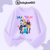 Áo thun dài tay HUNTR/X Hottrend cho bé gái 1-10 tuổi cotton BabyloveGO in hình KPOP Demon Hunters giảm giá 156k 9