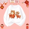 Áo Thun Dài Tay Tết Bính Ngọ Múa Lân 2.026 cho Bé Trai, Bé Gái, Vải Cotton, CIUCIU KID 6