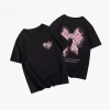 Áo thun Đen Hàn Quốc nữ oversize 100% cotton nơ in hình cô tròn - Giá 69.000đ 10