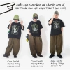 Áo Thun Đen Nam Nữ Green Flag Loose 100% Cotton Form Rộng - Giá chỉ 379.000₫ 5