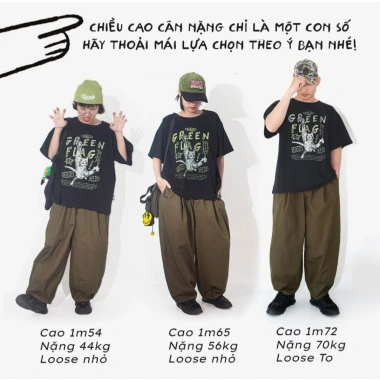 Áo Thun Đen Nam Nữ Green Flag Loose 100% Cotton Form Rộng - Giá chỉ 379.000₫