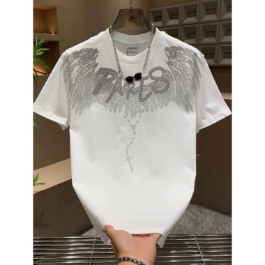 Áo thun đính đá đôi nam nữ - Thiết kế thời trang, giá chỉ 289.000 VND