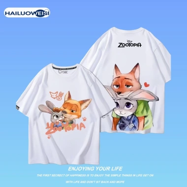 Áo Thun Đôi Nữ Rabbit & Fonik Mr.Fox - Form Rộng, Cotton Mềm, Giá 132.750₫
