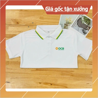 Áo thun đồng phục ngân hàng OCB Bank thiết kế mới 2.023 - Giảm còn 160.000₫ 2