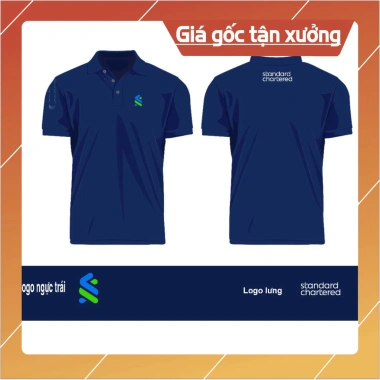 Áo thun đồng phục Standard Chartered Theaction - Chất lượng cao, 139.000₫