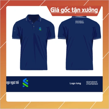 Áo thun đồng phục Standard Chartered Theaction - Chất lượng cao, 139.000₫