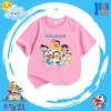Áo Thun Doraemon Hồng Bé Gái 15-40kg Cotton 4 Chiều Thoáng Mát Giá 90k